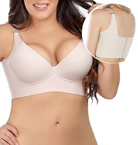 Magic Deep Cut Fat Hiding Bra | Supportive, Wide Band for All-Day Comfort and Confidence