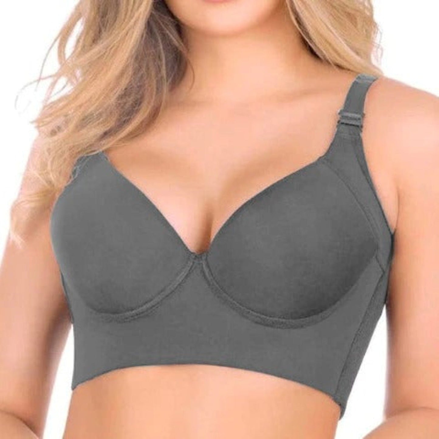 Magic Deep Cut Fat Hiding Bra | Supportive, Wide Band for All-Day Comfort and Confidence