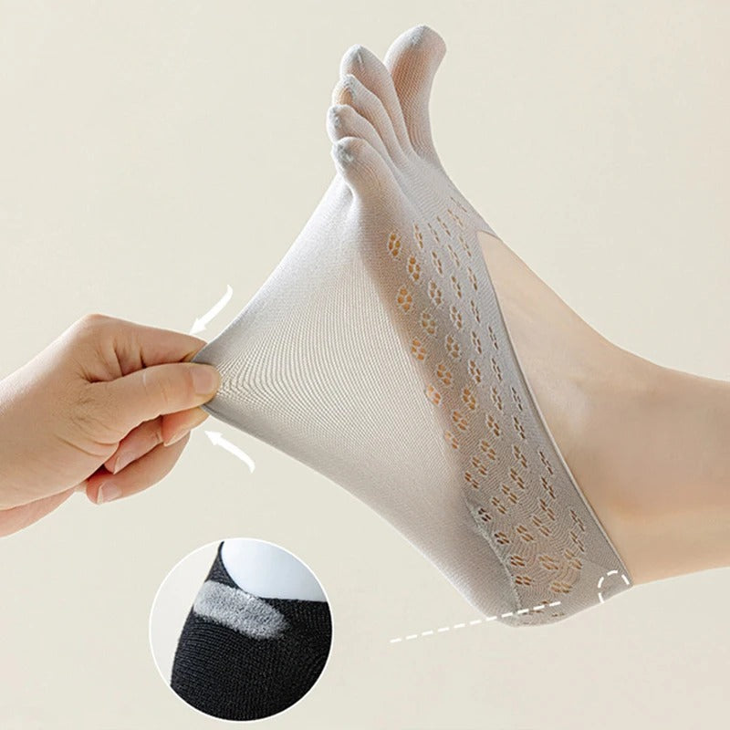 3 Pairs Hammer Toe Relief Toe Socks – Invisible, Breathable Protection for Daily Use