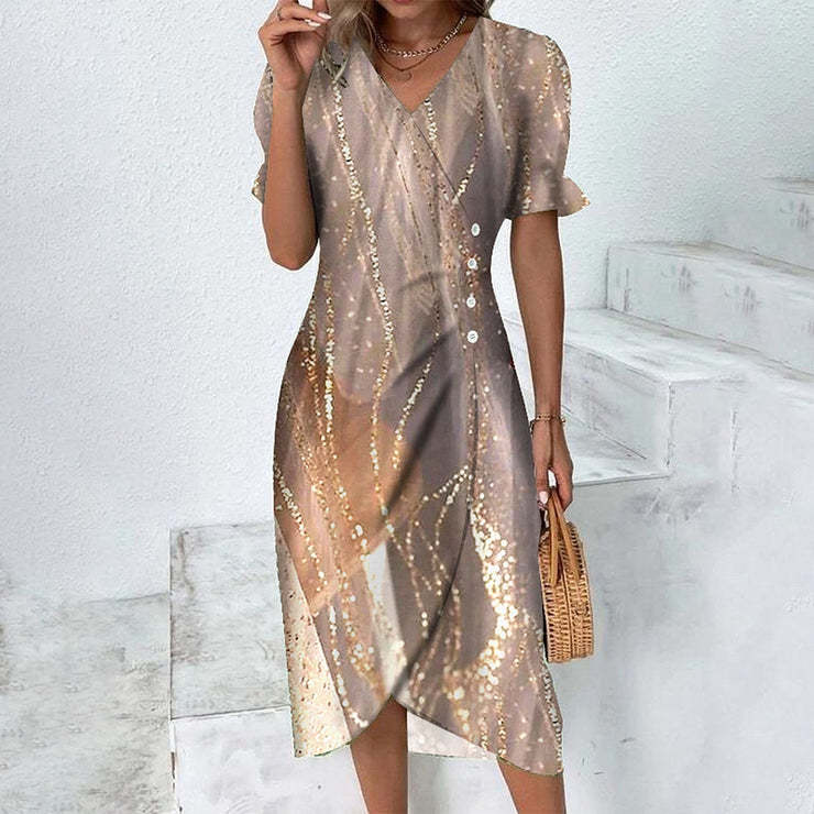 Women's Summer Dress - Lightweight Cotton Casual Dress for Women Ideal for Warm Weather - Available in Various Sizes