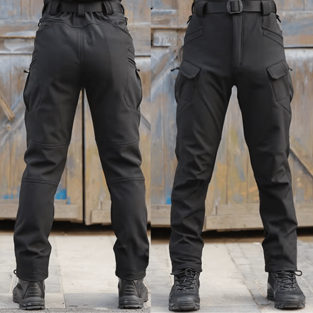 Thermal Waterproof Outdoor Trousers for Men - Insulated, Lightweight, Breathable Hiking Pants - Ideal for Cold Weather Adventures