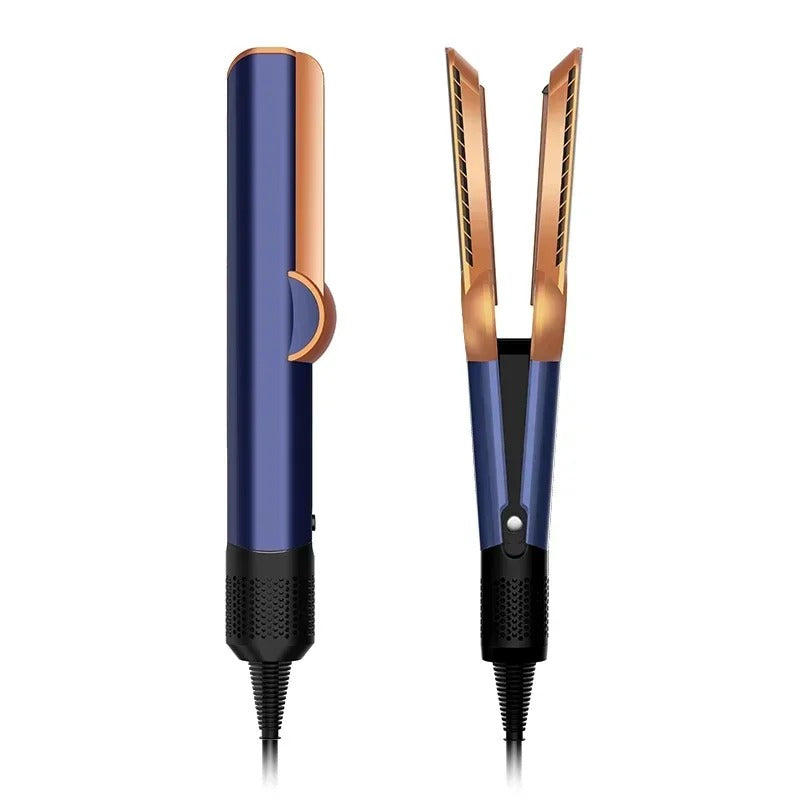 Air Straightener | 2-in-1 Blow-Dryer & Smoothing Tool with Ion Technology for All Hair Types