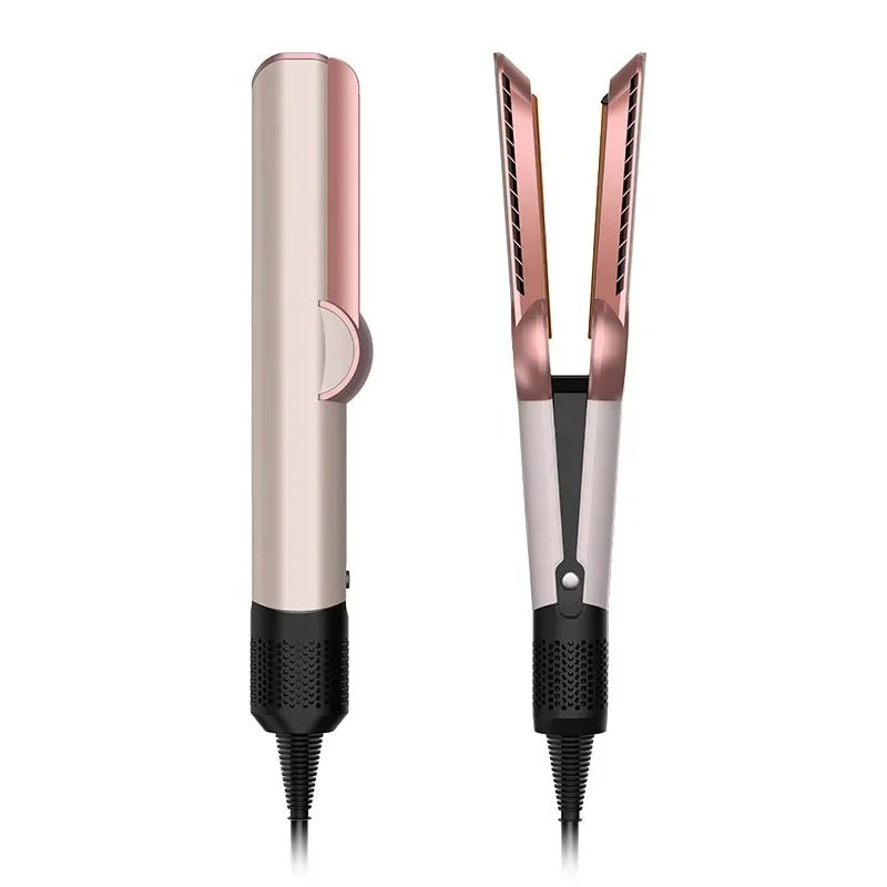 Air Straightener | 2-in-1 Blow-Dryer & Smoothing Tool with Ion Technology for All Hair Types