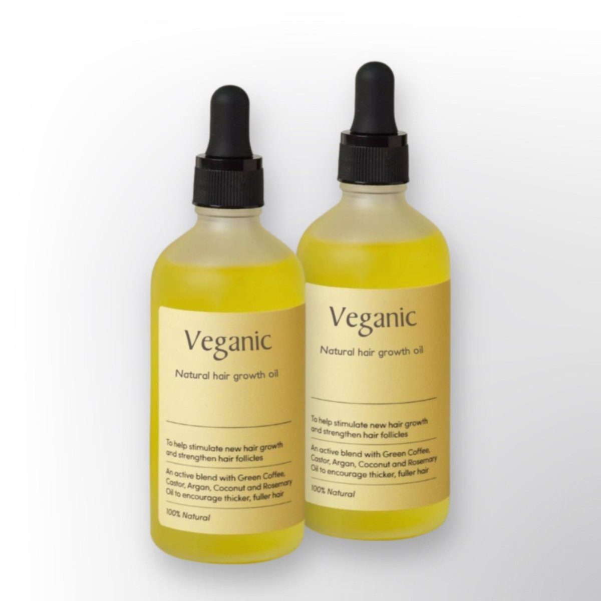 Natural Hair Growth Oil - 100% Organic Formula for Thicker, Healthier Hair and Scalp Nourishment