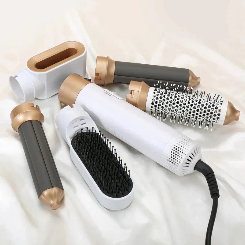 5 in 1 Hair Styler Pro | Advanced Heat Technology for Beachy Waves, Bouncy Curls & Smooth Finish at Home
