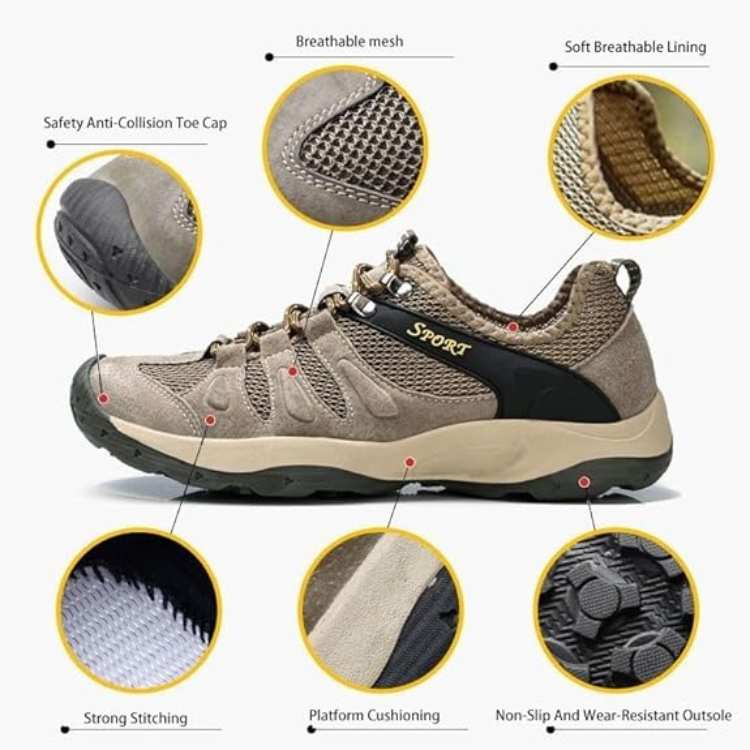 Women's All-Terrain Hiking Shoes - Waterproof, Lightweight, Trail-Ready Footwear for Hiking and Outdoor Activities