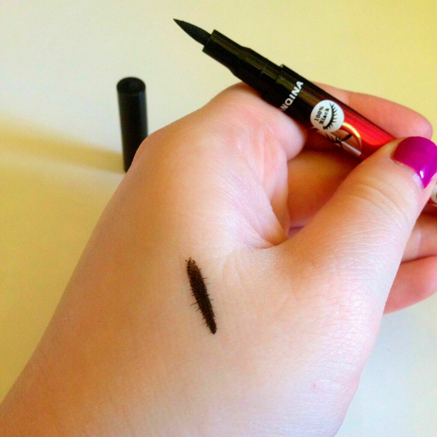 Waterproof Lenghtening Thick Curl Mascara With Precision Liquid Eyeliner