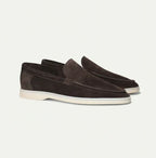 Classic Men's Loafers - 'Old Money' Style Leather Slip-On Shoes for Formal & Casual Wear