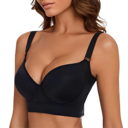 Magic Back Smoothing Push-Up Bra | Full Bust Lifted, Adjustable Straps & Comfortable for Everyday Wear