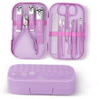 12pcs Stainless Steel Manicure Set – Complete Nail Care Tools for Perfectly Polished Nail
