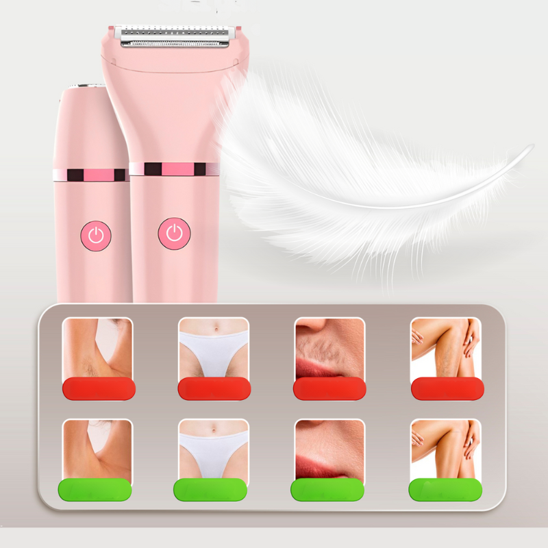 3-in-1 Lady’s Shaver | Waterproof, Rechargeable & Ideal for Wet and Dry Hair Removal