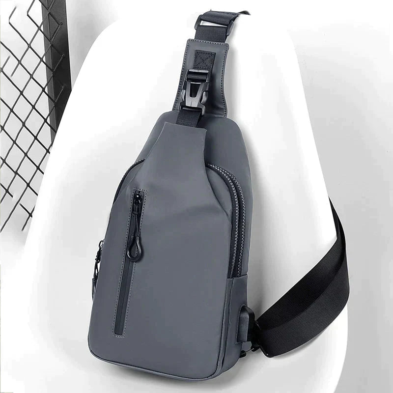 AetherGuard™ | Waterproof Anti-Theft Crossbody Bag | Secure Sling Bag for Travel, Hiking & Daily Use