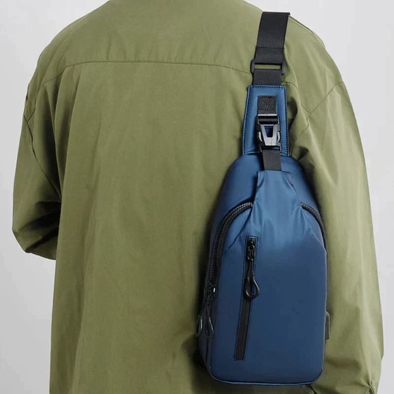 AetherGuard™ | Waterproof Anti-Theft Crossbody Bag | Secure Sling Bag for Travel, Hiking & Daily Use