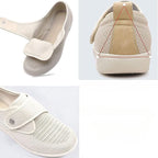 Women's Orthopedic Sneakers | Adjustable Hook-and-Loop Closure & Shock-Absorbing Sole for All-Day Comfort