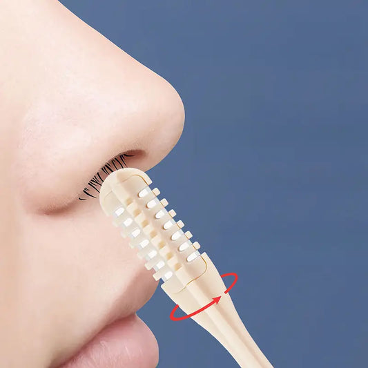 Nose Hair Trimmer | 360° Rotating Function for Painless Grooming at Home or On-the-Go