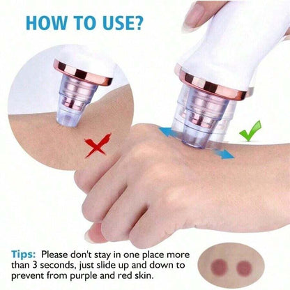 Electric Blackhead Remover | Deep Cleansing, Powerful Suction & Customizable for Clearer Skin at Home