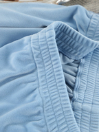 Women's Relaxed Fit 2-Piece Pyjama Set | Button-Up Shirt & Wide-Leg Trousers for Lounging and Sleep