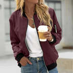 Stylish Women's Bomber Jacket | Lightweight, Comfortable & Versatile for Everyday Wear