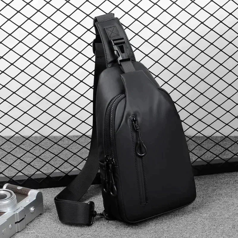 AetherGuard™ | Waterproof Anti-Theft Crossbody Bag | Secure Sling Bag for Travel, Hiking & Daily Use