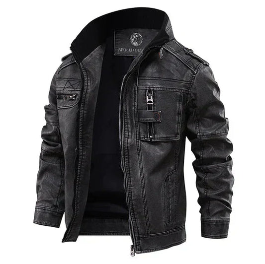 Men’s High-Quality Motorcycle Leather Jacket | Durable, Comfortable & Ideal for Everyday Wear