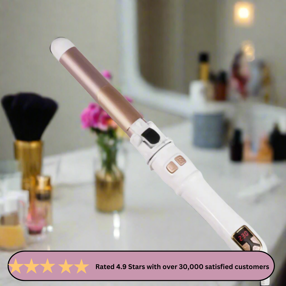 Automatic Hair Curler | 360° Rotating Barrel for Effortless Curls