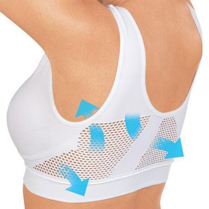 Comfort Airey Push-Up Lift Bra - Adjustable Wireless Support for Everyday Wear & Active Lifestyle
