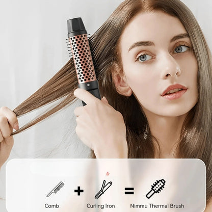 4-in-1 Thermal Hair Styling Brush | Best Portable Heated Styling Tool