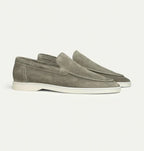 Classic Men's Loafers - 'Old Money' Style Leather Slip-On Shoes for Formal & Casual Wear