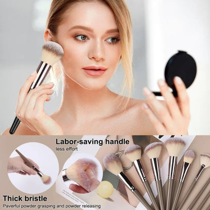 3 Pcs Makeup Brushes Set