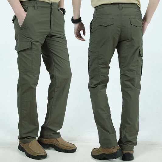 Men's Functional Cargo Trousers | Durable, Practical Flap Pockets & Ideal for Everyday Wear