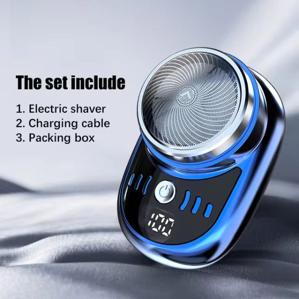 Cordless Mini Electric Shaver for Men – Compact & Portable Razors Design