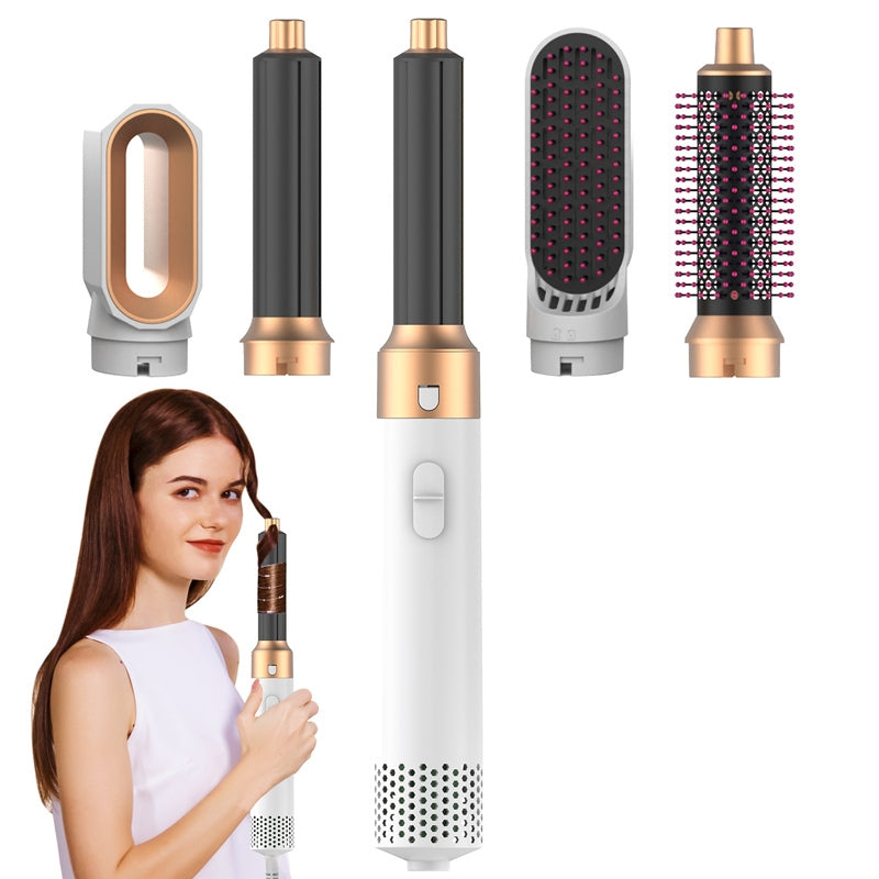 Premium 5 in 1 Hair Styler Pro with Hot Brush and Dryer Functions