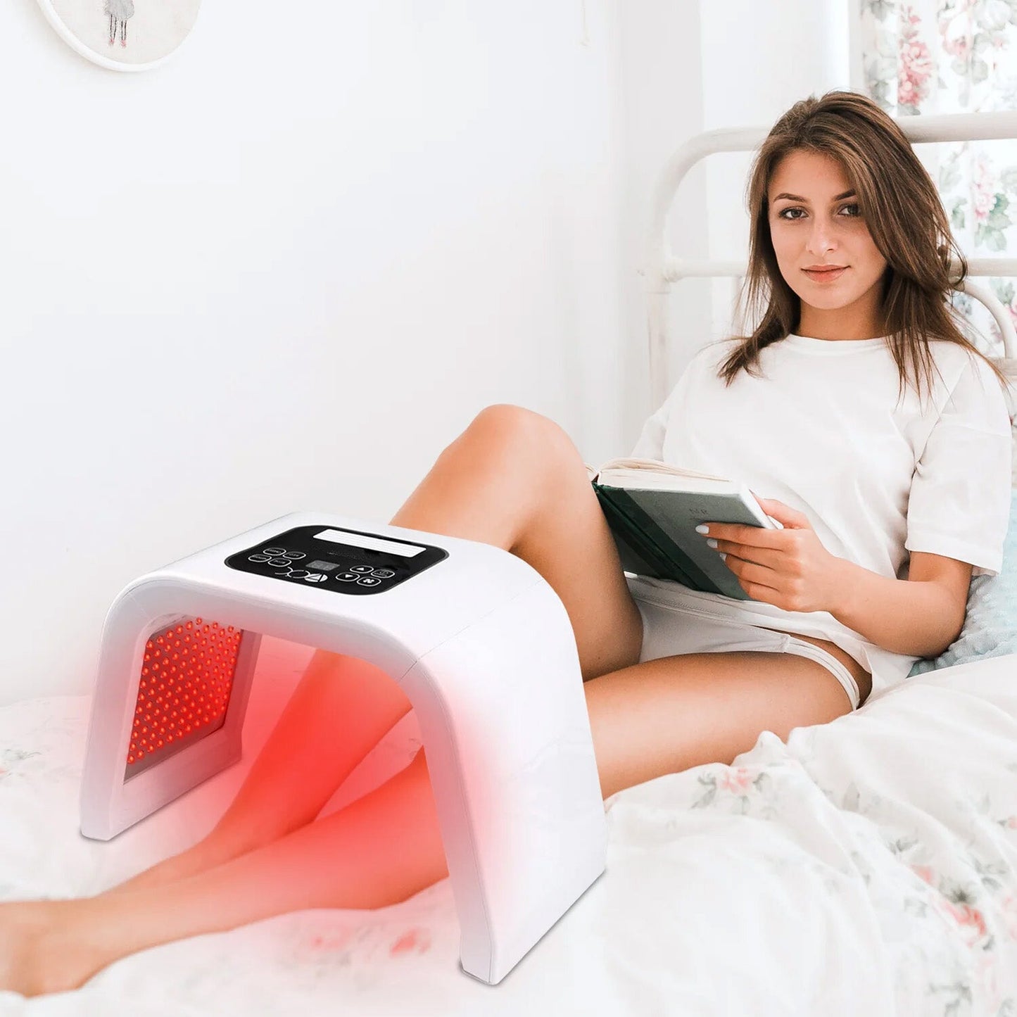 Professional 7 in 1 LED Face Light Therapy Machine - Transform Your Skincare Routine With Results at Home