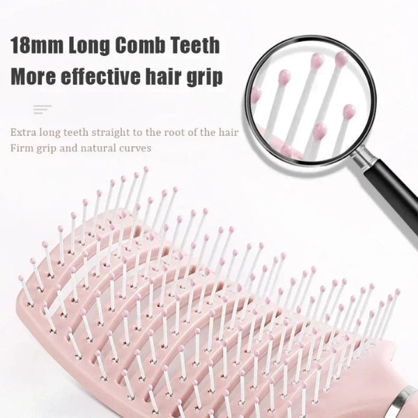 Detangling Hair Brush Hollow Scalp Massage