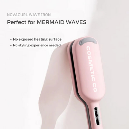 Curling Iron for Beach Waves | 25mm Ceramic Barrel, Adjustable Heat – Best Hair Waver for Effortless Curls & Mermaid Waves