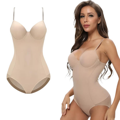 Body Sculpting Shapewear with Push-Up Bra | Breathable, Adjustable Fit for a Flawless Silhouette