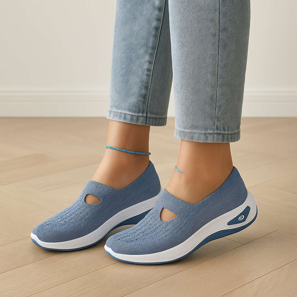 Orthopaedic Slip-On Sneakers for Women | Breathable, Lightweight & Ideal for Daily Comfort