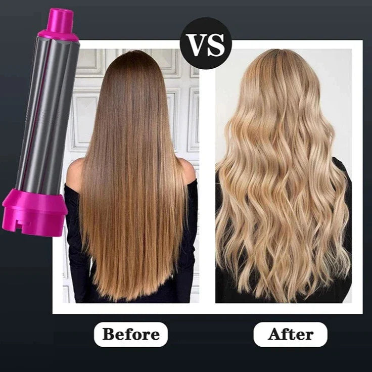 5 in 1 Hair Styler | Curling, Straightening & Drying with Coanda Effect for All Hair Types