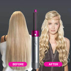 5-in-1 Hair Dryer Brush and Curling Iron Set for Quick Drying, Styling, and Curling Hair at Home