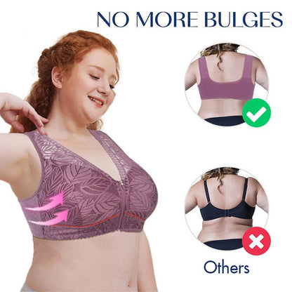 Wireless Front Closure Bra | Breathable, No Underwire & Comfortable for Everyday Wear