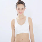 Front Cross Corset Bra | Adjustable Side Buckle Design