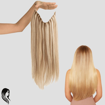 Invisible Halo Hair Extensions