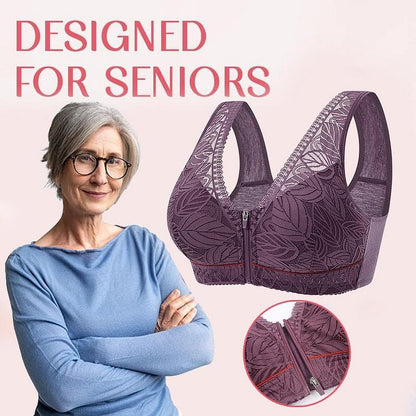 Wireless Front Closure Bra | Breathable, No Underwire & Comfortable for Everyday Wear