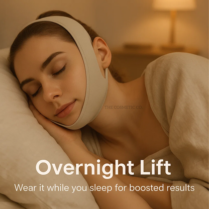 Face Slimming Bandage & V-Line Chin Lift Belt – Reusable Facial Strap for Skin Care & Firming