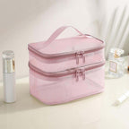 Clear Vanity Bag – Stylish, Transparent Storage for Beauty Essentials