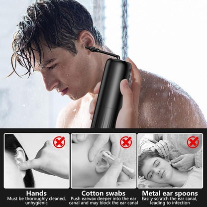 Ear Cleaner PRO | Earwax Removal Tool - Safe and Precise Ear Cleaner, Waterproof, Rechargeable & With Attachments for Safe Ear Care at Home