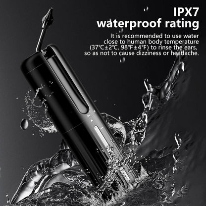Ear Cleaner PRO | Earwax Removal Tool - Safe and Precise Ear Cleaner, Waterproof, Rechargeable & With Attachments for Safe Ear Care at Home
