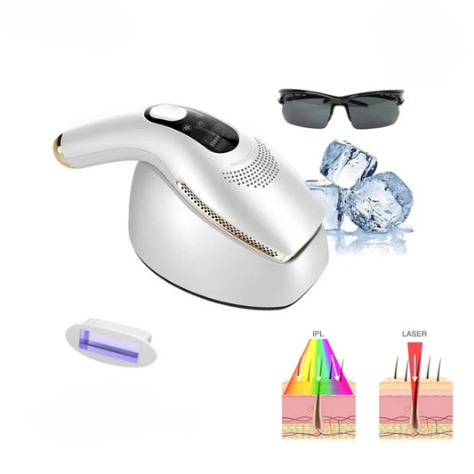 Deluxe Ycy Cool IPL Laser Hair Removal Device – At-Home Hair Removal & Skin Rejuvenation Solution