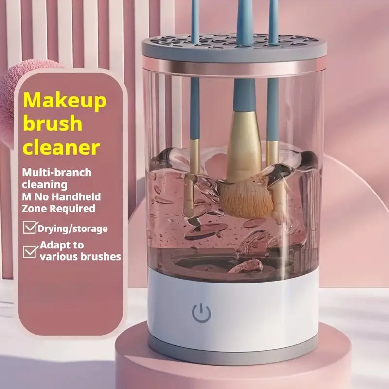 Electric Makeup Brush Cleaner | Fast & Effective Cleaning Device