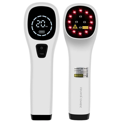 Cold Laser LLLT Therapy Device – Handheld Red Light Laser for Pain Relief and Muscle Recovery